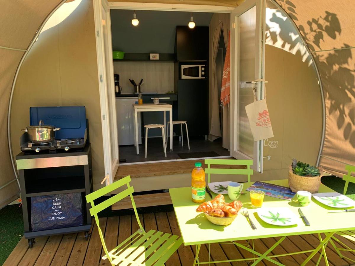 Camping Club L'Air Marin 维亚斯 外观 照片